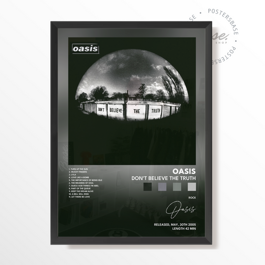 oasis Dont Believe The Truth poster