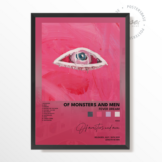 of monsters and men FEVER DREAM poster