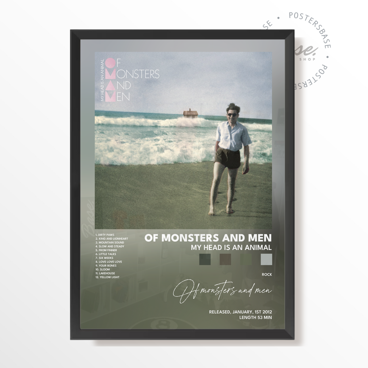 of monsters and men My Head Is An Animal poster