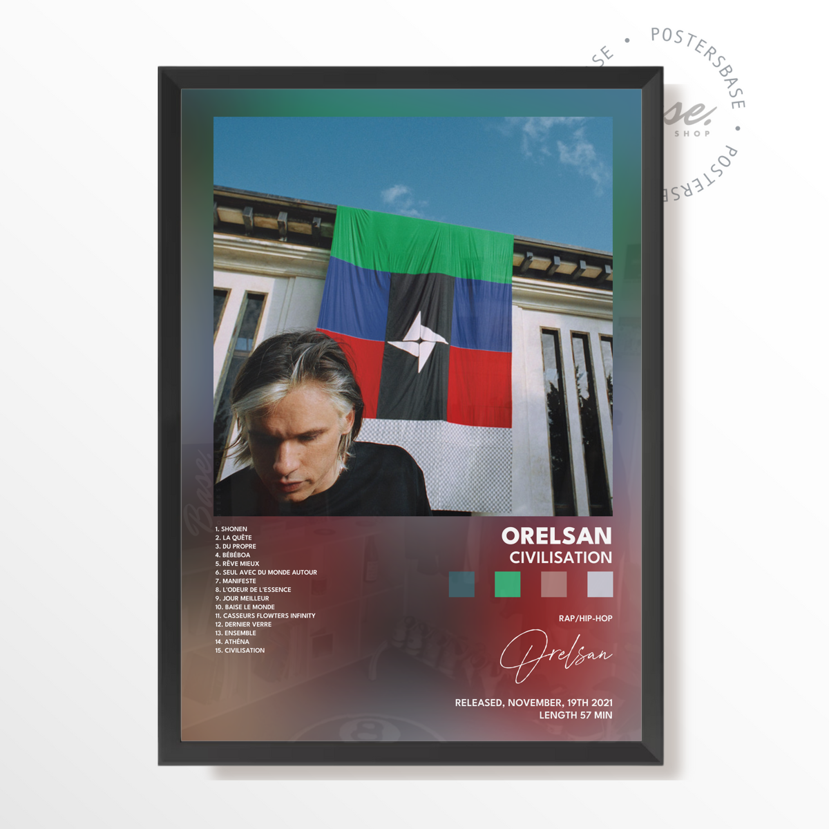 orelsan Civilisation poster