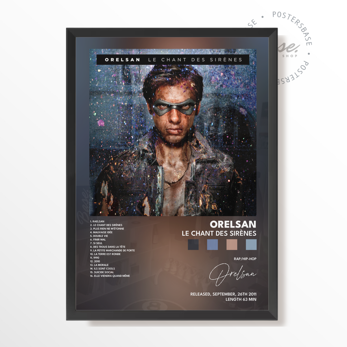 orelsan Le chant des sirènes poster