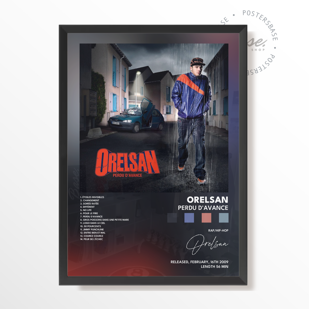 orelsan Perdu DAvance poster