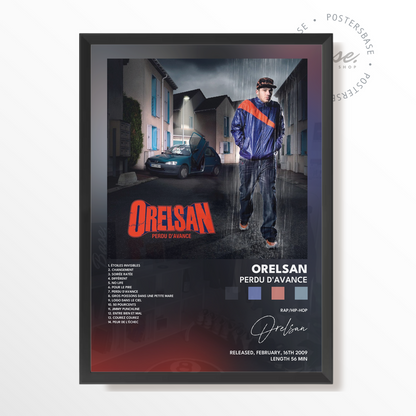 orelsan Perdu DAvance poster
