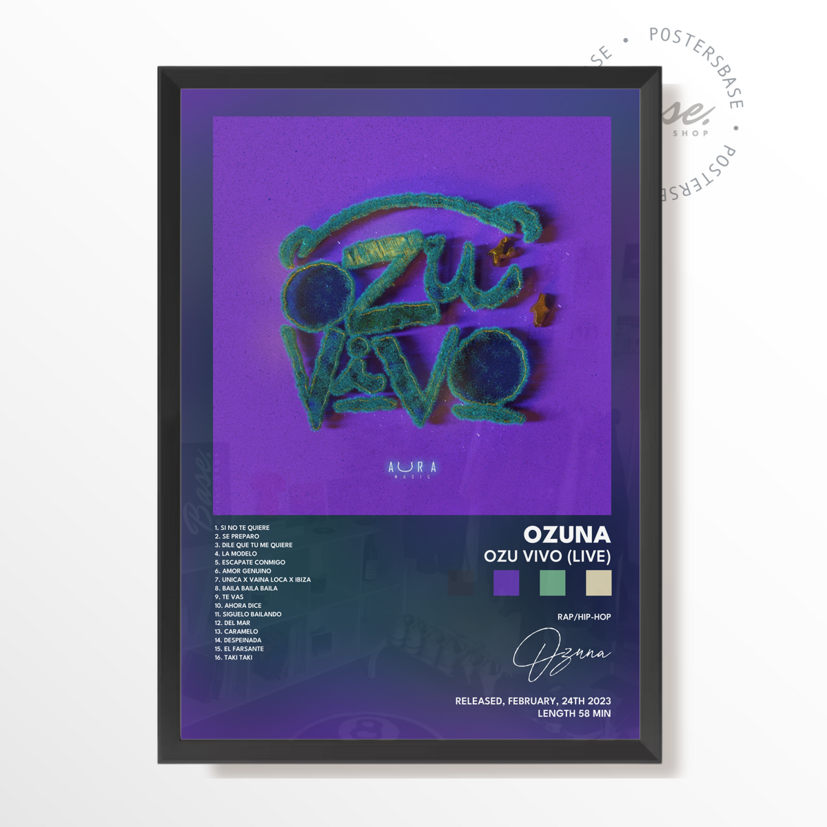 ozuna Ozu Vivo Live poster