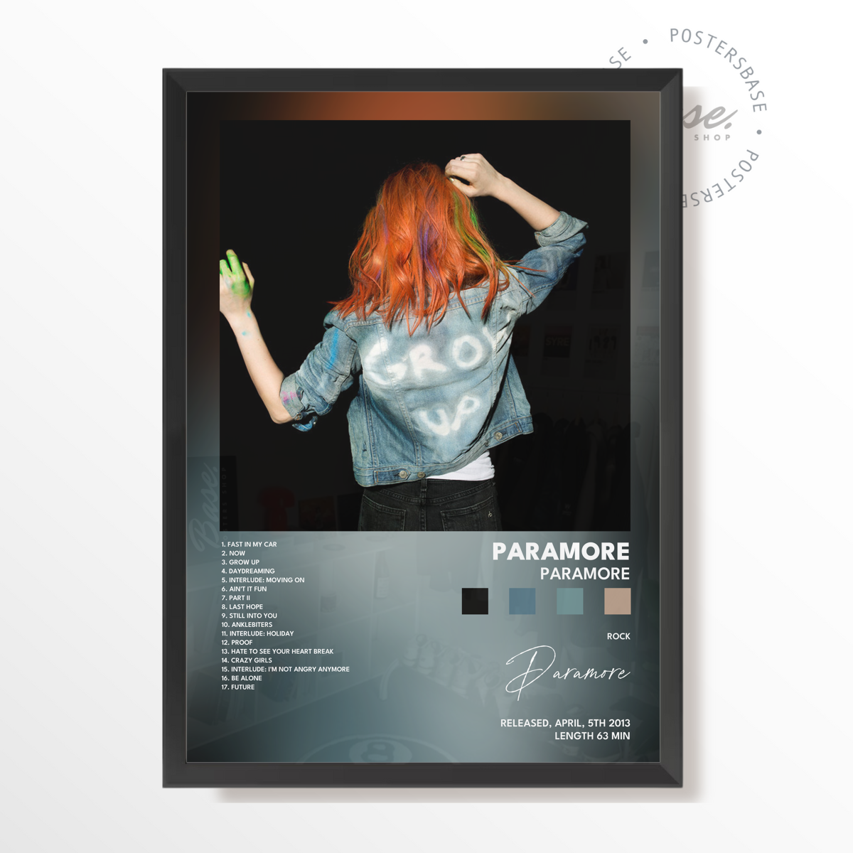 paramore Paramore poster