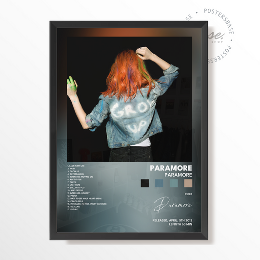 paramore Paramore poster