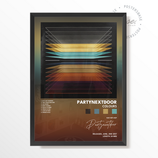 partynextdoor COLOURS poster