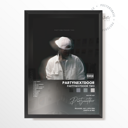 partynextdoor PARTYNEXTDOOR TWO poster