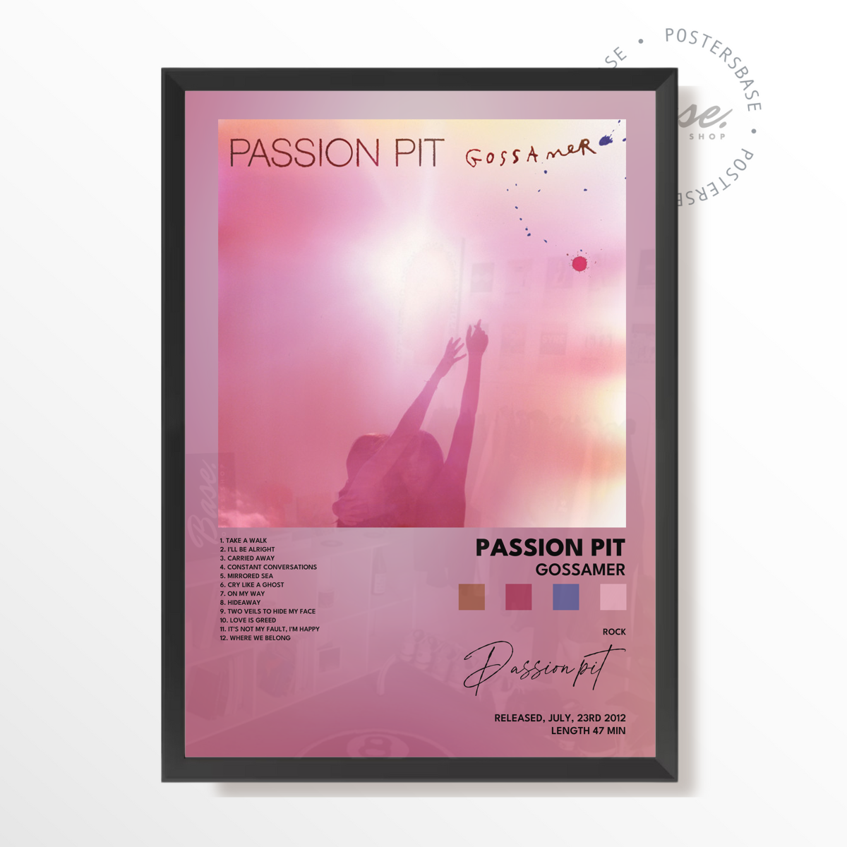 passion pit Gossamer poster