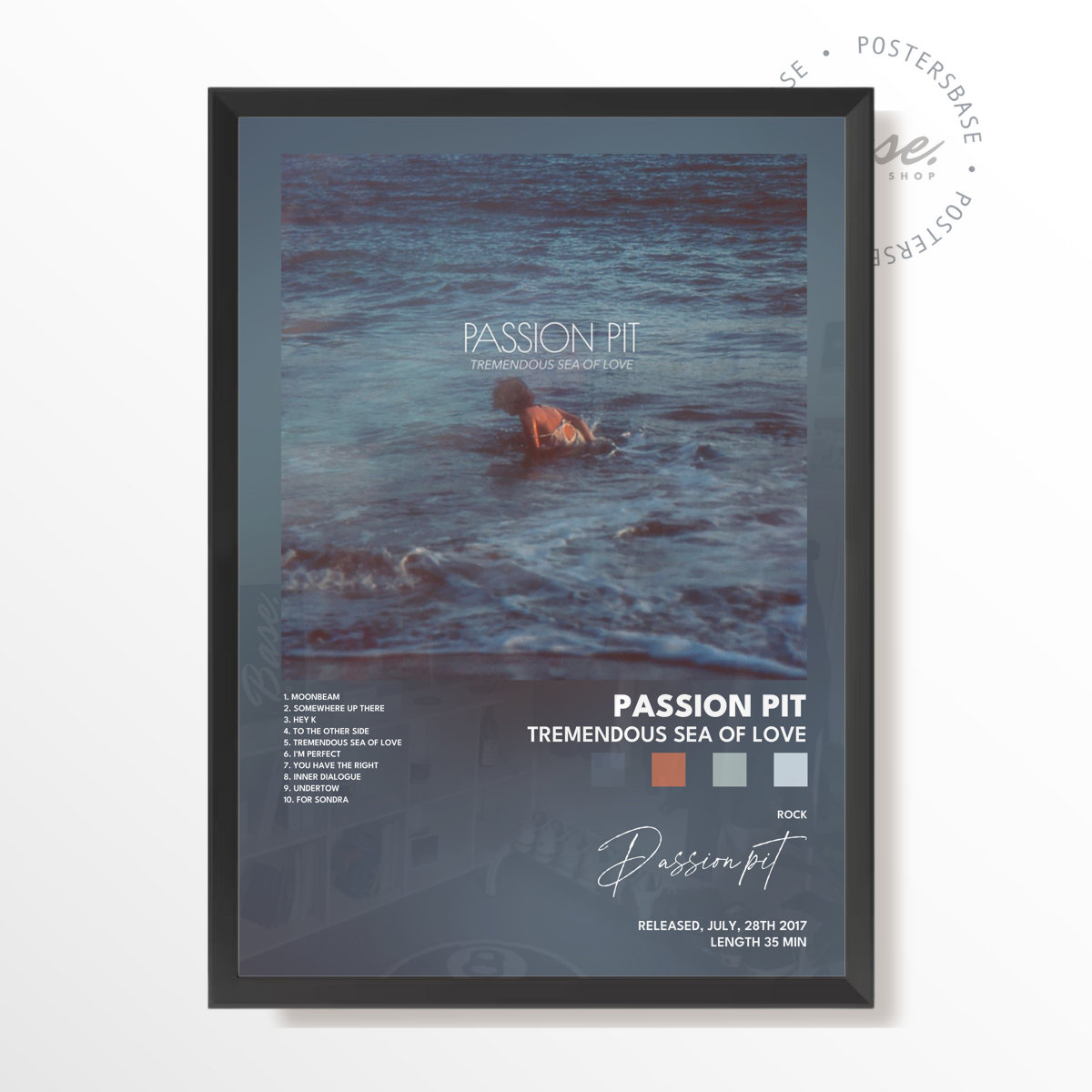 passion pit Tremendous Sea of Love poster