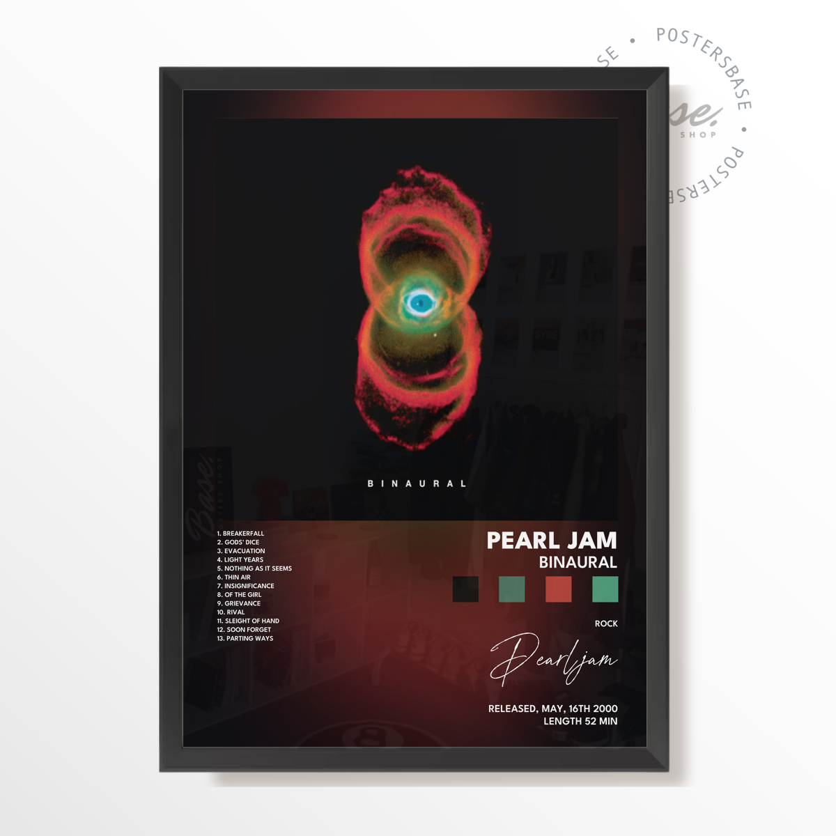 pearl jam Binaural poster