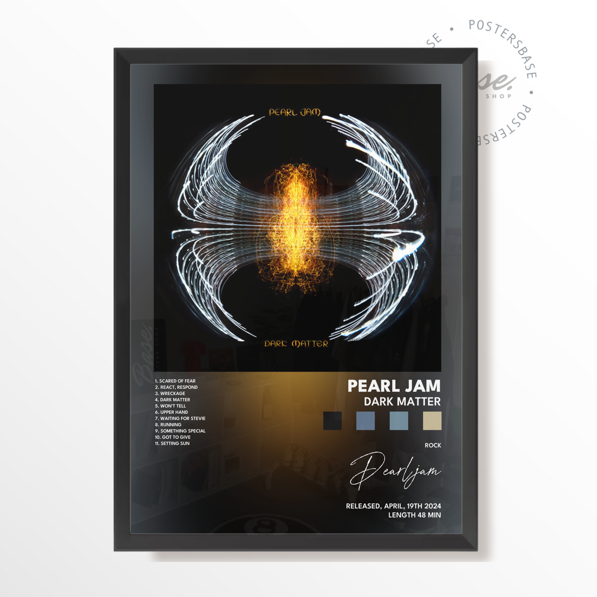 pearl jam Dark Matter poster