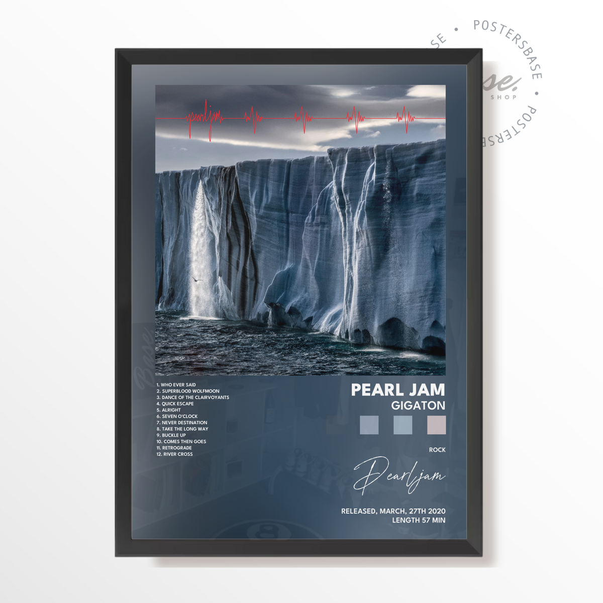 pearl jam Gigaton poster