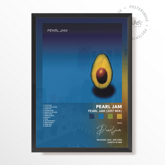 pearl jam Pearl Jam 2017 Mix poster