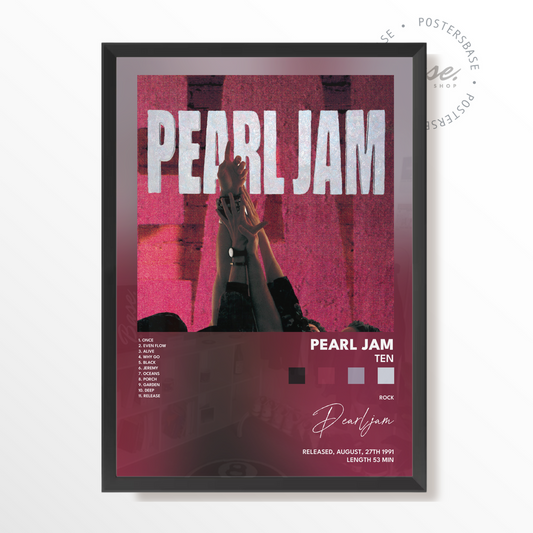 pearl jam Ten poster