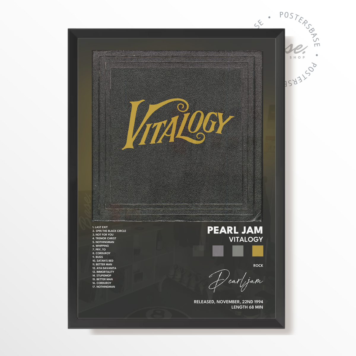 pearl jam Vitalogy poster