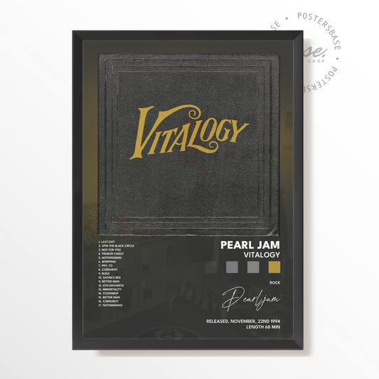 pearl jam Vitalogy poster