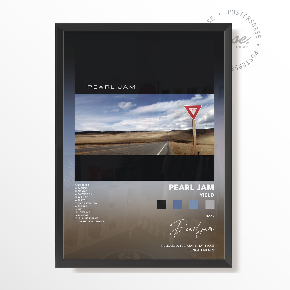 pearl jam Yield poster