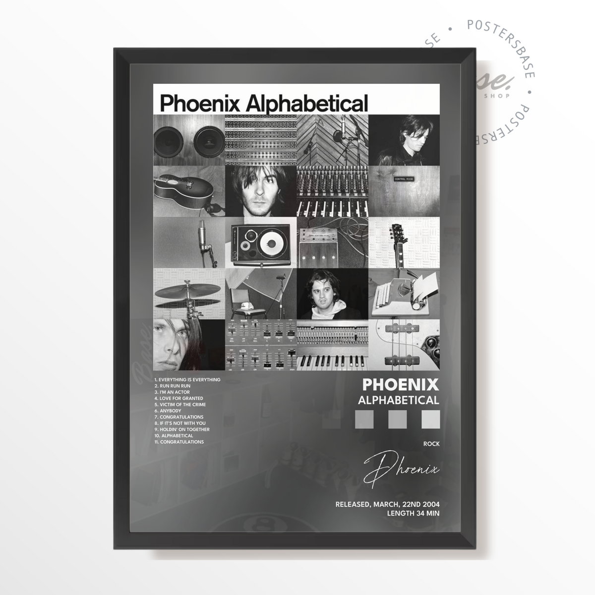 phoenix Alphabetical poster