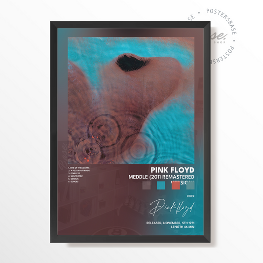 pink floyd Meddle 2011 Remastered Version poster