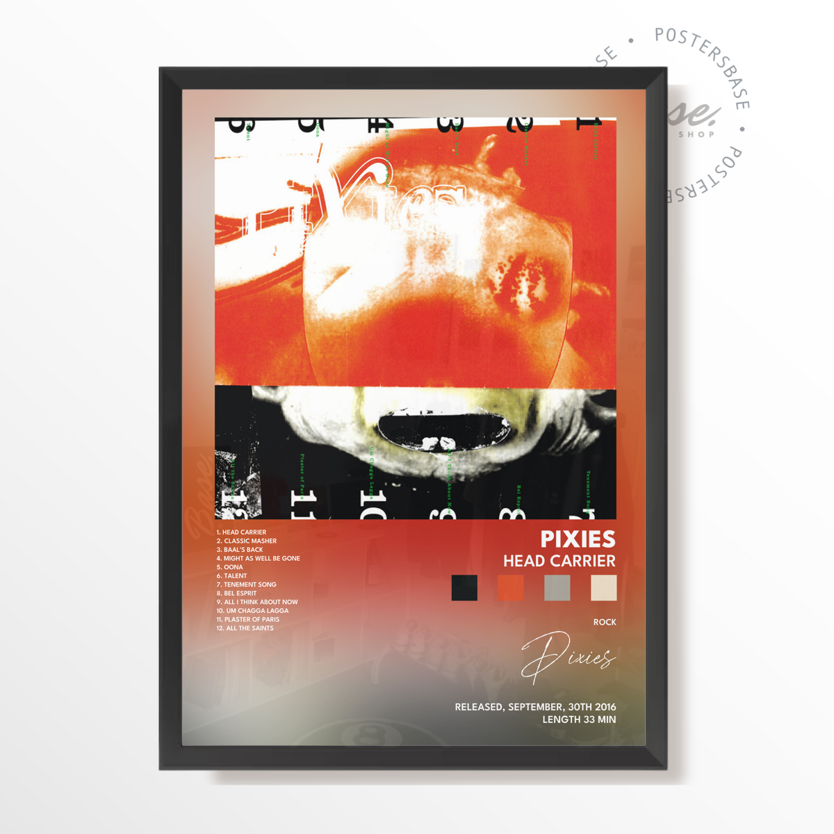 pixies Head Carrier poster