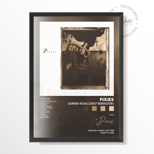 pixies Surfer Rosa 2007 Remaster poster