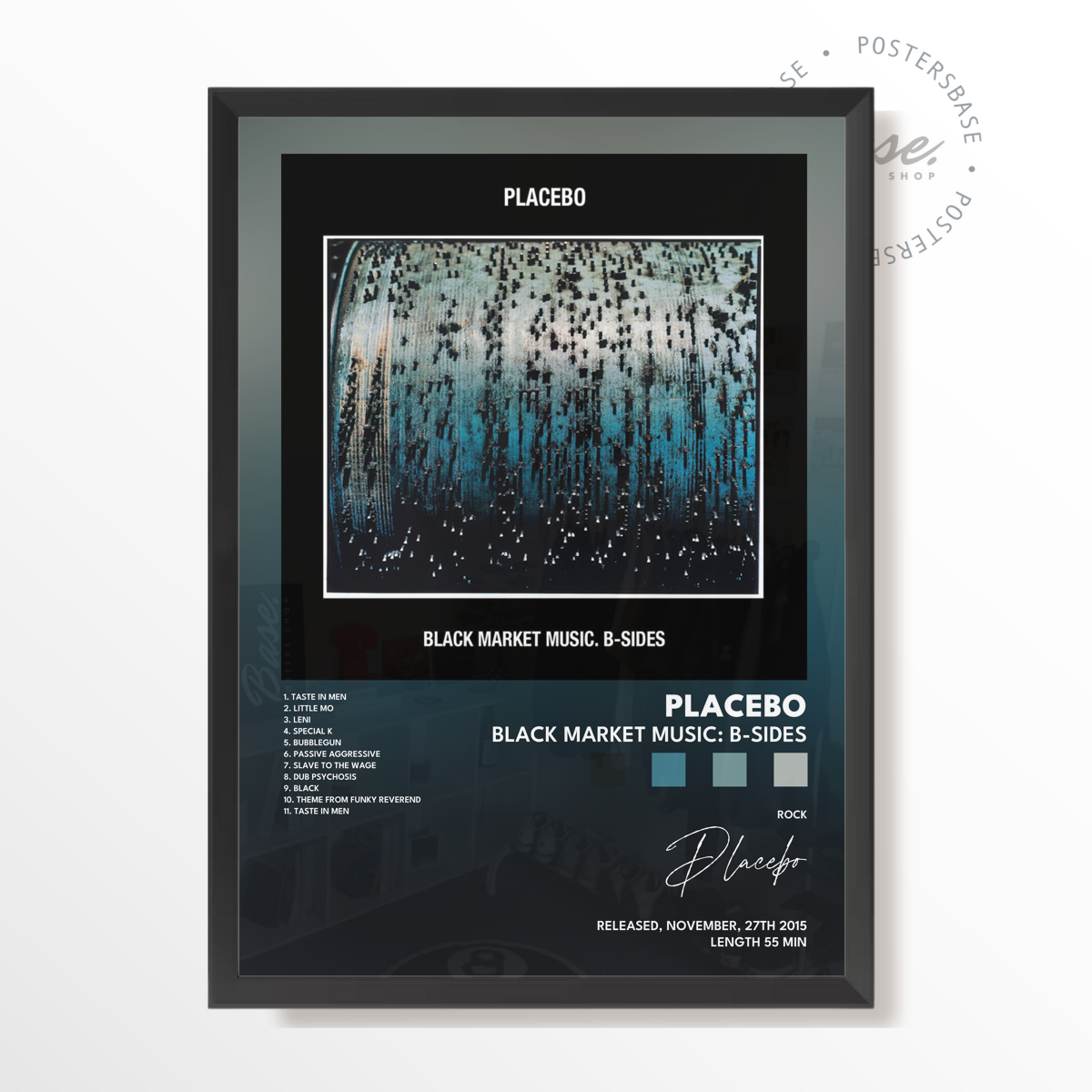 placebo Black Market Music B Sides poster