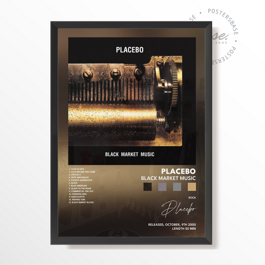 placebo Black Market Music poster