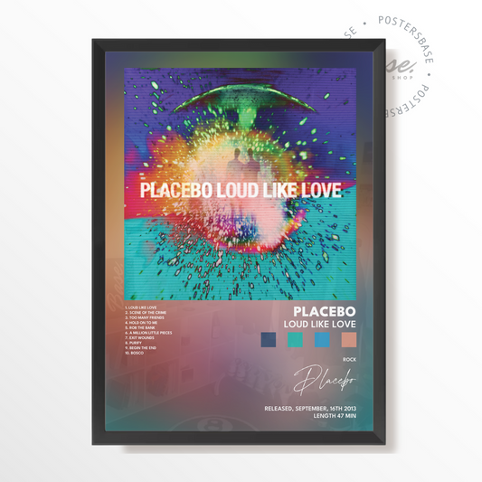 placebo Loud Like Love poster