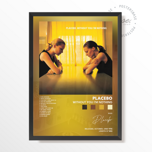 placebo Without You Im Nothing poster