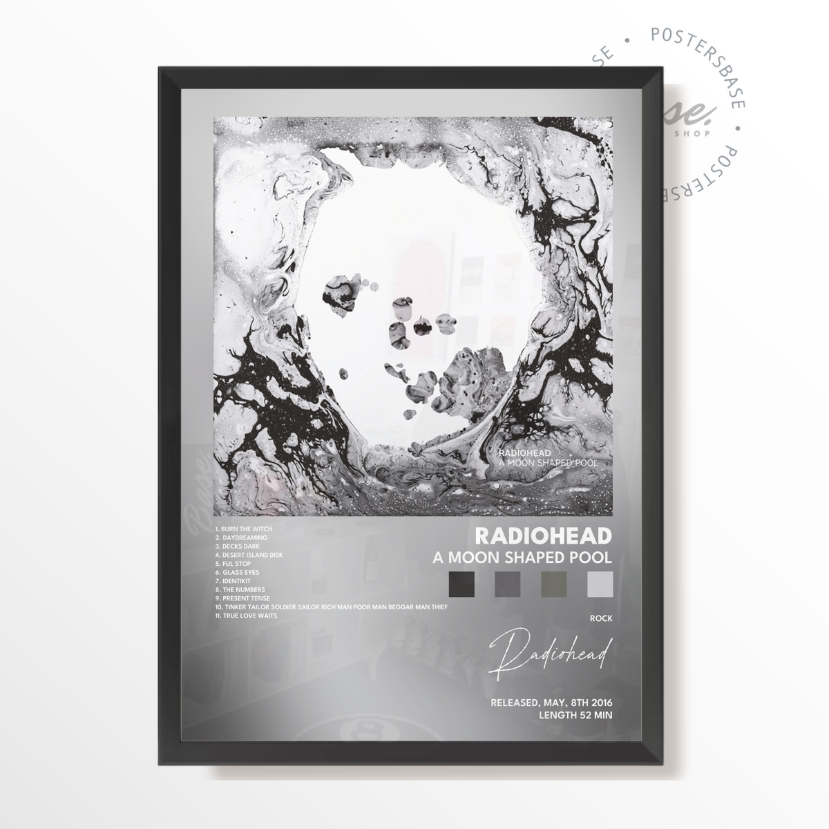 radiohead A Moon Shaped Pool poster