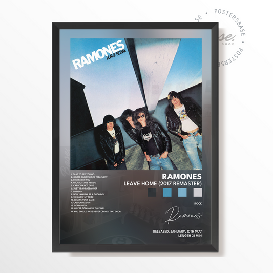 ramones Leave Home 2017 Remaster poster