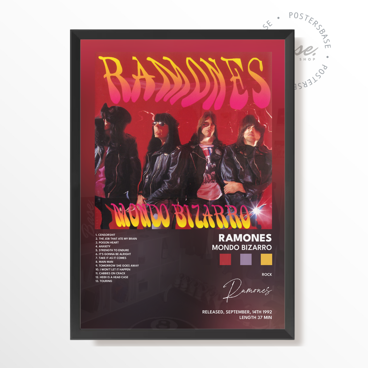 ramones Mondo Bizarro poster