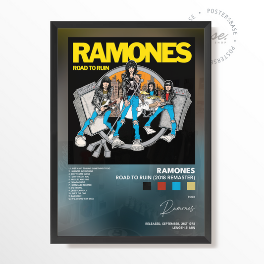 ramones Road to Ruin 2018 Remaster poster