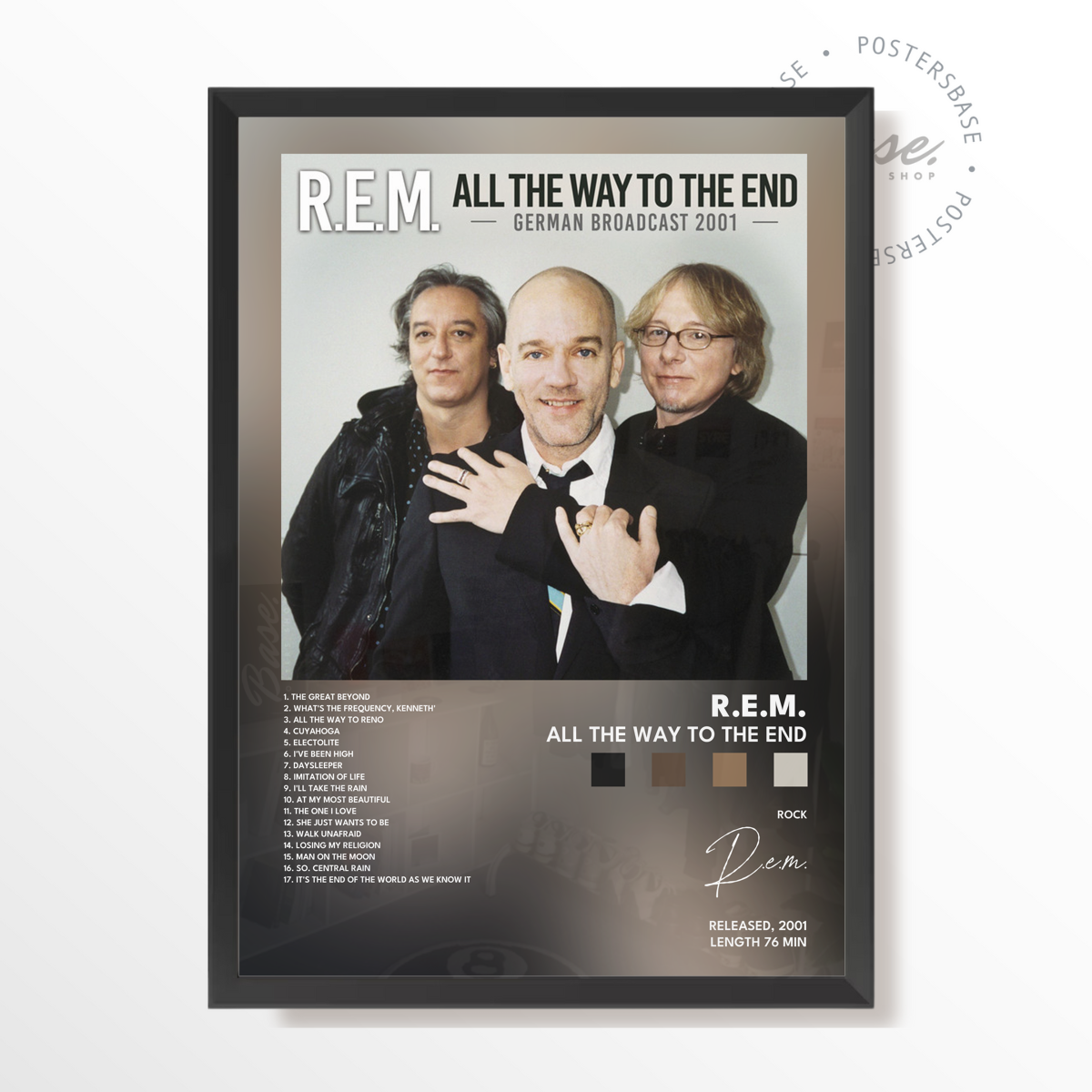 rem All The Way To The End poster