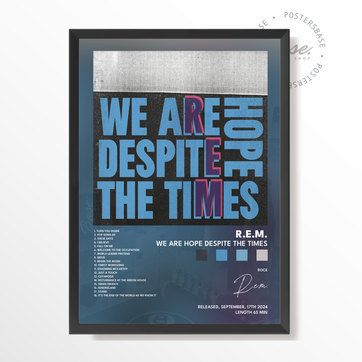 rem We Are Hope Despite The Times poster