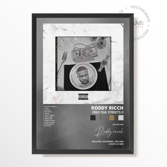 roddy ricch Feed Tha Streets II poster