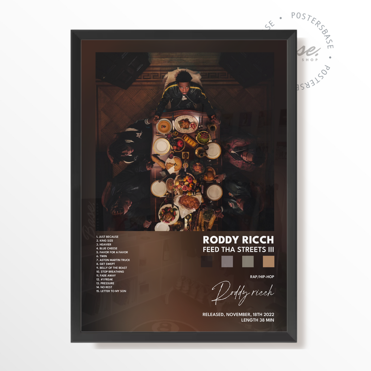 roddy ricch Feed Tha Streets III poster