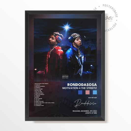 rondodasosa MOTIVATION 4 THE STREETZ poster