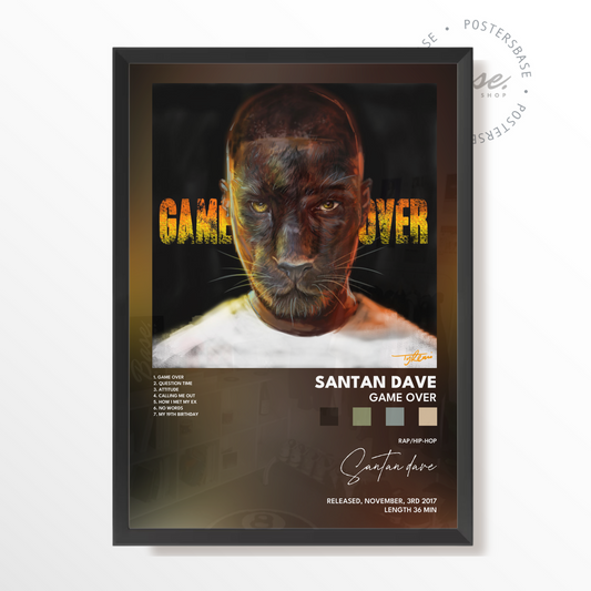 santan dave Game Over poster