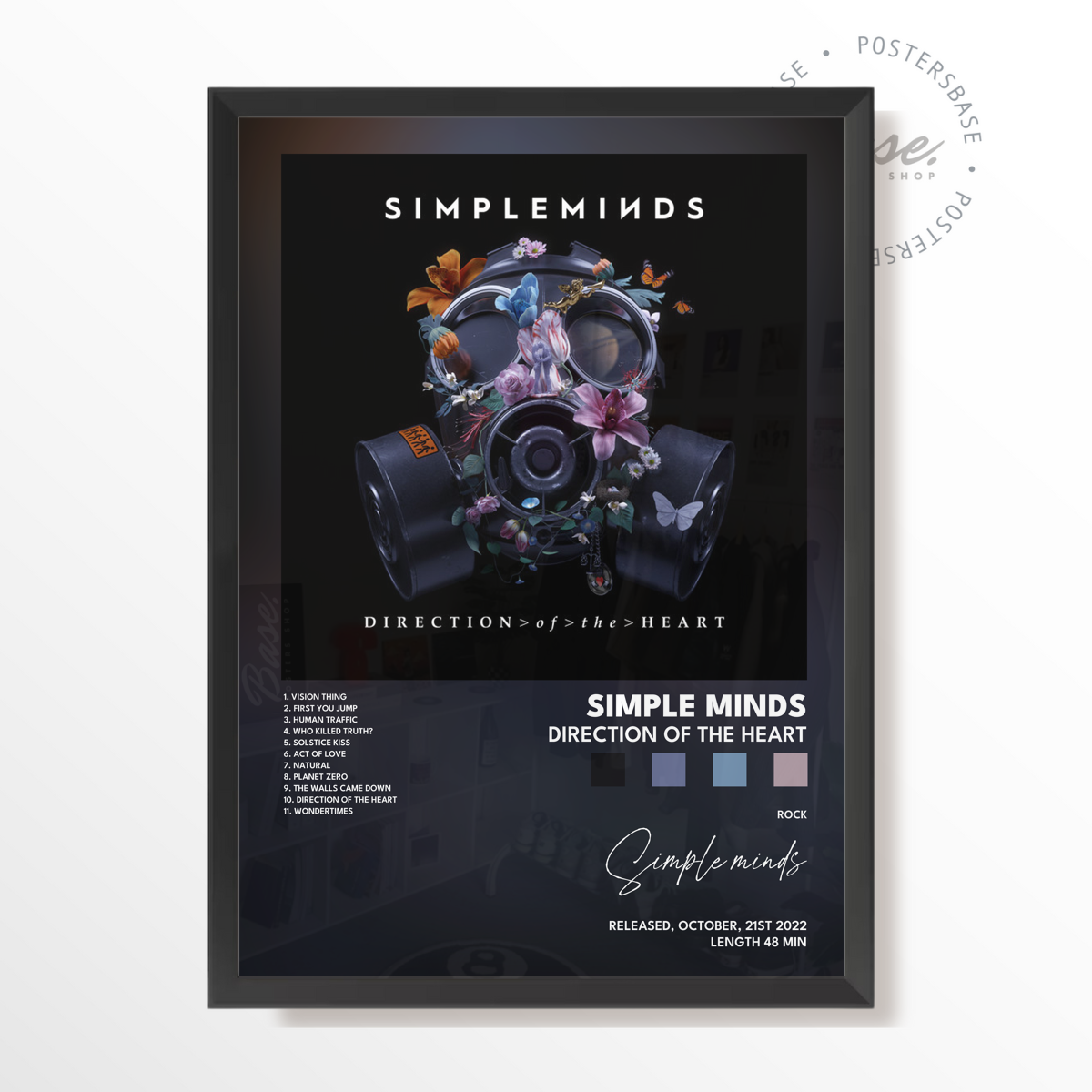 simple minds Direction of the Heart poster