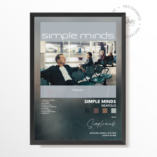 simple minds Neapolis poster