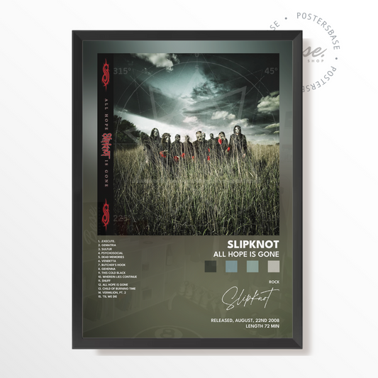 slipknot All Hope Is Gone poster