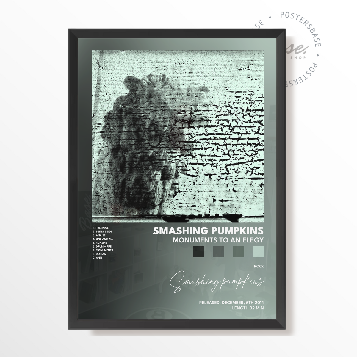 smashing pumpkins Monuments to an Elegy poster