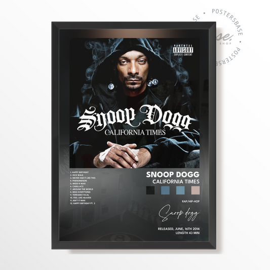 snoop dogg California Times poster