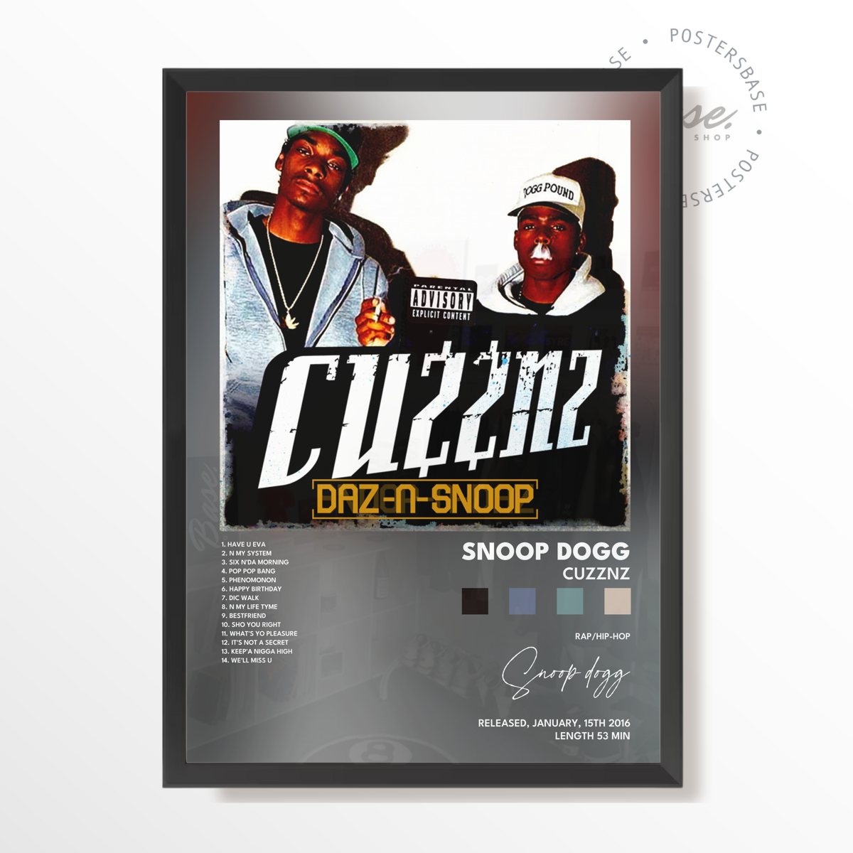 snoop dogg Cuzznz poster