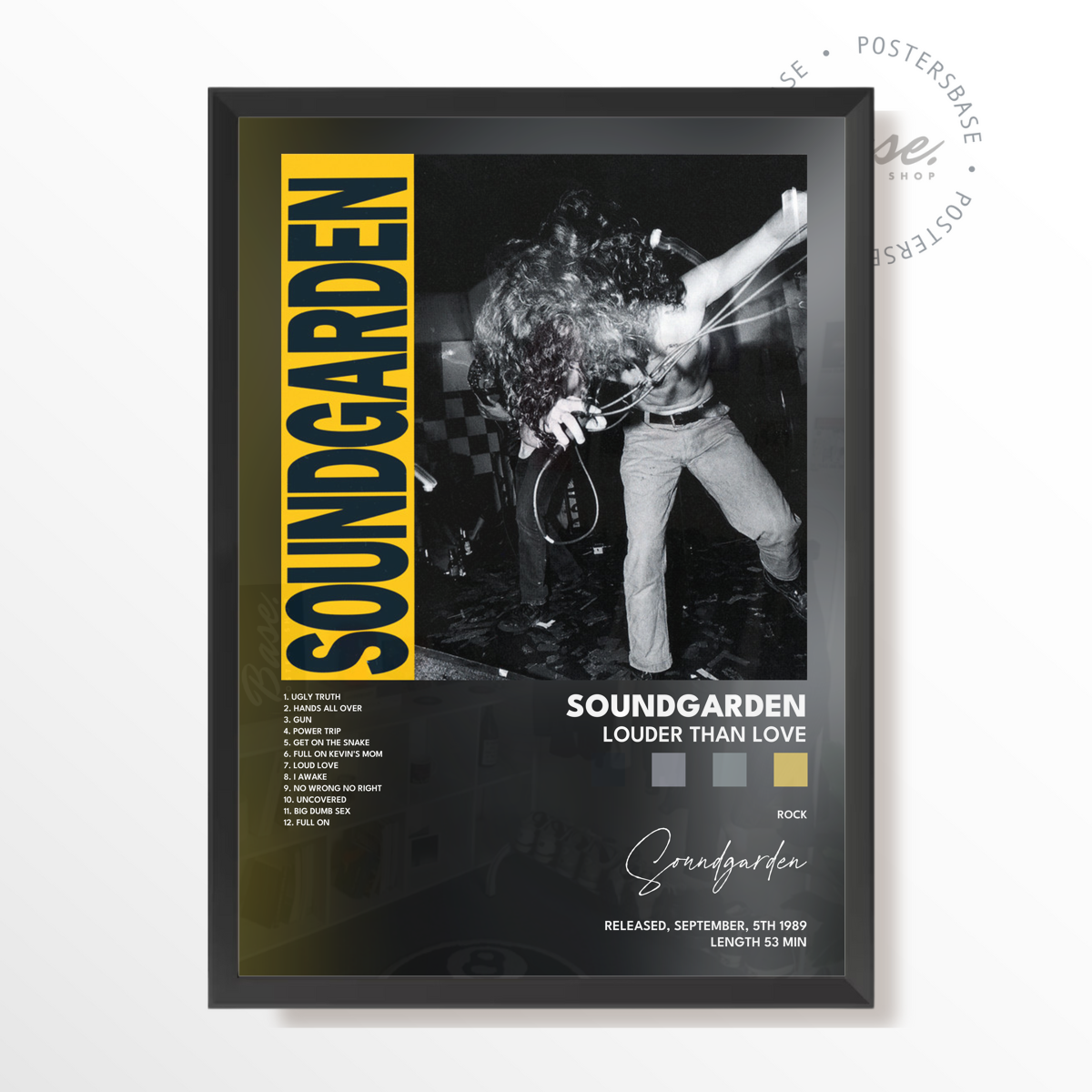 soundgarden Louder Than Love poster