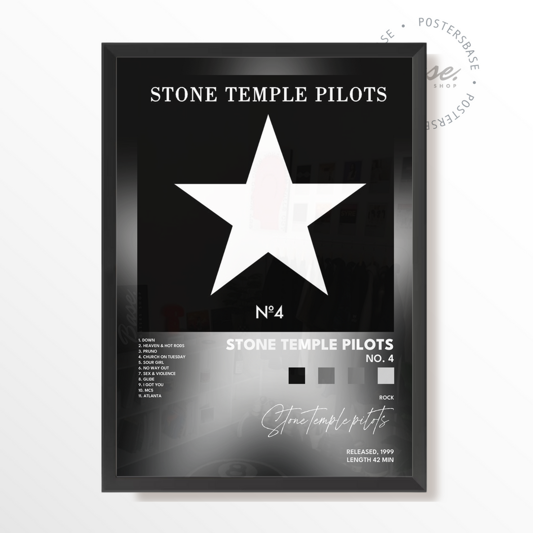 stone temple pilots No poster A4 Without Frame