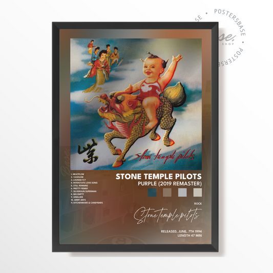 stone temple pilots Purple 2019 Remaster poster