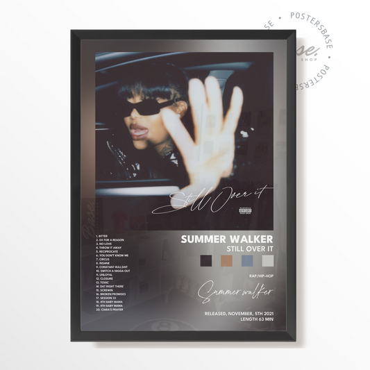 summer walker Still Over It poster